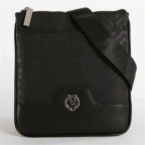 versace jeans sacoche linea chevron dis 4 noir